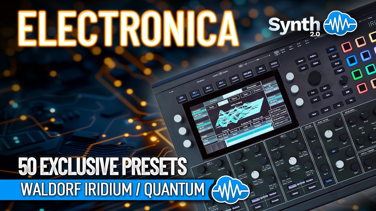 OTL110 - Electronica - Waldorf Iridium / Quantum ( 50 presets ) - Video Preview 1