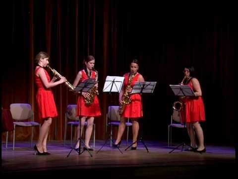 Saksofonarium Sax Quartet - "AMERICAN FEELING" (Ilio Volante)