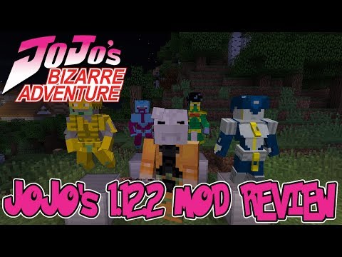 STANDS, VAMPIRES, HAMON & MORE IN 1.12.2! || Minecraft JoJo's Bizarre Adventures Mod Review