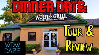 Wolfies Grill: Food-Spirits-Sports | DINNER DATE: Episode #1 | Tour & Review