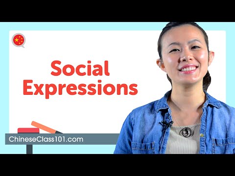 Learn Most Common Chinese Expressions (daily life)