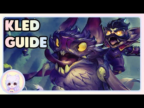 Kled Guide - Passive, Courage, Skaarl, EQ and QE Combos, Ulting and Teamfighting | League of Legends