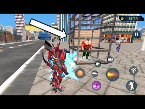 Optimus Prime Multiple Transformation Jet  Robot Car Games Unlocked Level 789  - Android Gameplay