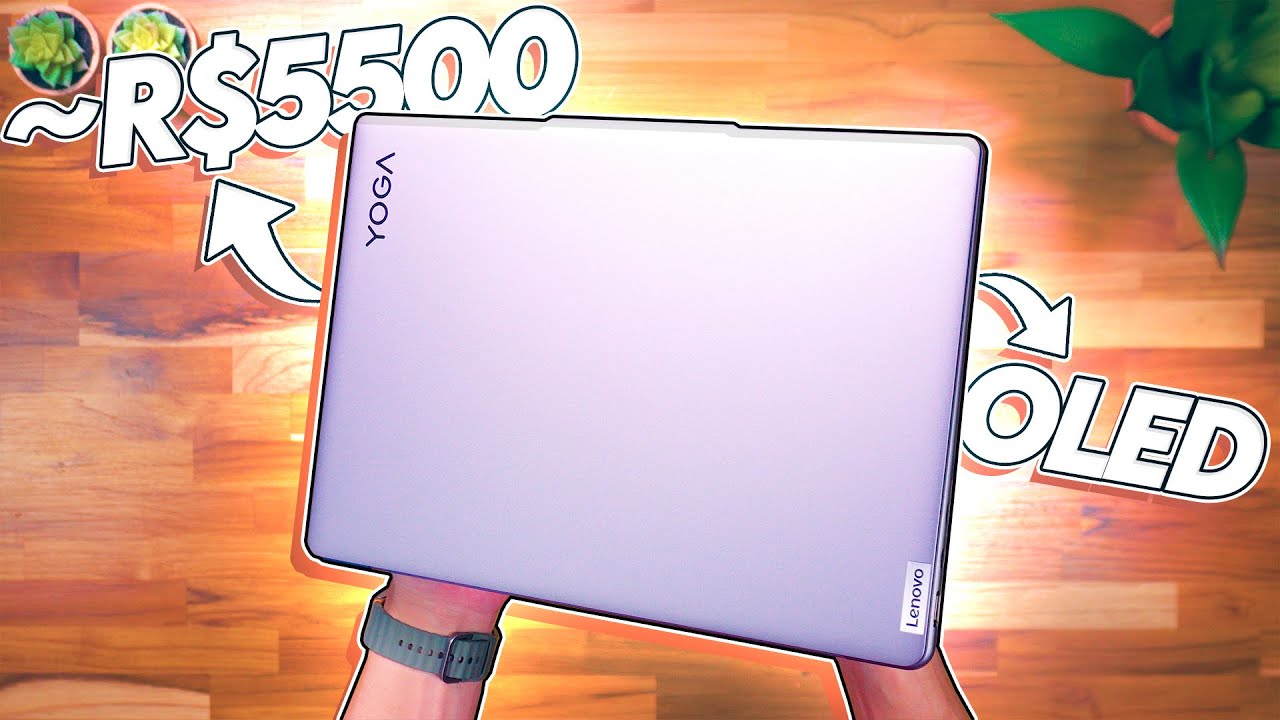 Miniatura da avaliação em vídeo de Notebook Lenovo Yoga Slim 7i 83GM0003BR Intel Core Ultra 5 16GB RAM 512GB SSD 14 Polegadas