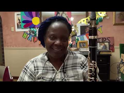 Doreen's "Firebird" clarinet, from Royal Global