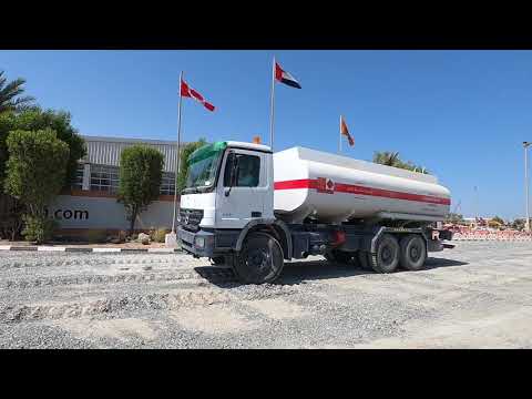 2008 Mercedes-Benz Actros 3331 21000 Litre 6x4 Fuel Tank Truck- Dubai, UAE Auction | 29 & 30 Sept