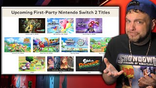 Nintendo Reveals Upcoming Switch 2 Games And....