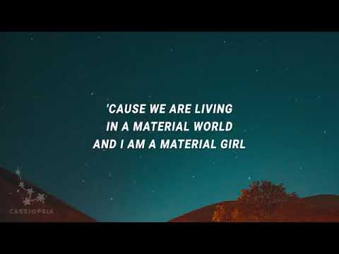 Material Girl Lyrics Madonna