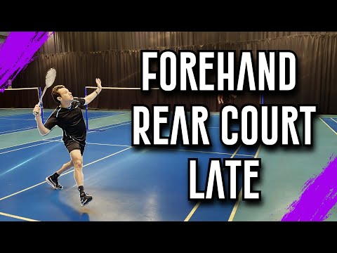 Master The Forehand Late In Badminton