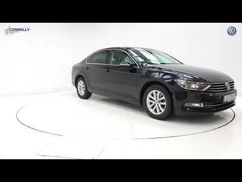 CMG VW SLIGO: 171C5625 VW Passat 1.6TDI Comfortline 120BHP DSG Auto Black / Dark Cloth Interior