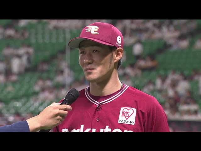 イーグルス・久保投手ヒーローインタビュー 2018/7/27 H-E