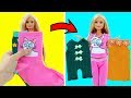 DIY BARBIE HACKS AND CRAFTS: Making Easy Clothes for Barbies Doll From Old Socks