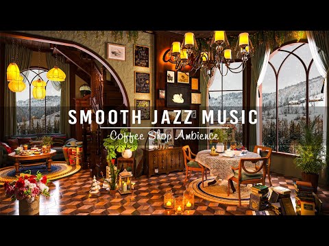 Smooth Jazz Instrumental Music for Studying,Unwind ☕ Relaxing Jazz Music & Cozy Coffee Shop Ambience