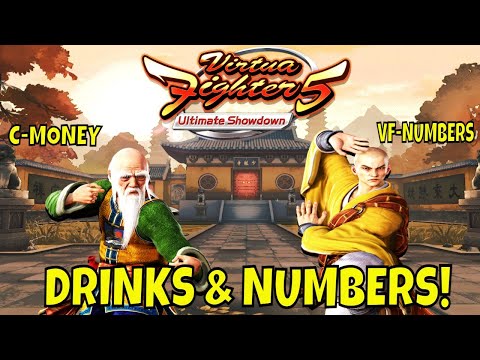 VF5US- DRINKS & NUMBERS! (Virtua Fighter 5: Ultimate Showdown)- Shun Di VS Lei Fei Gameplay, FGC.