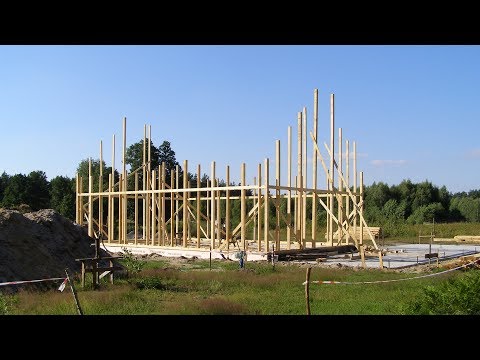 Strawbale Vlog 15 - zewnętrzna część ścian
