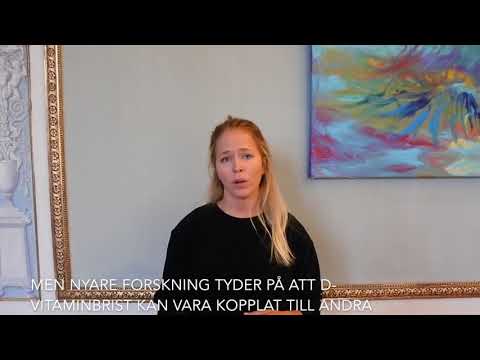 Faran med D vitaminbrist