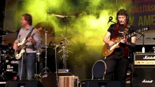 Djabe, Steve Hackett (Genesis) and Gulli Briem (Mezzoforte) Óbudai Nyár, 2014