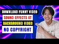 Paano kumuha ng backround music at funny video na walang copyright