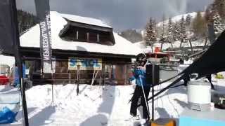 preview picture of video 'Ski Championship - Mensa Slovenija - Krvavec - January 2014'