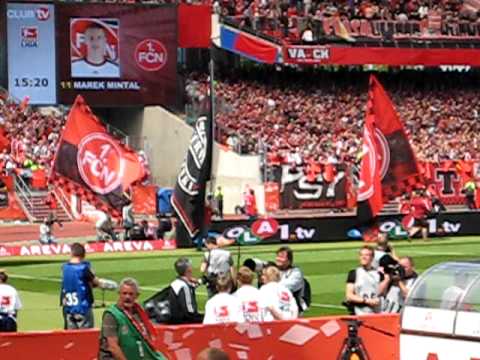 1. FC Nürnberg - Energie Cottbus (2. Relegationsspiel, 31.05.2009, "Aufstellung")