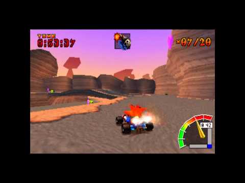 Rocky Road - CTR Challenge - Crash Team Racing - 101% Playthrough (Part #32)