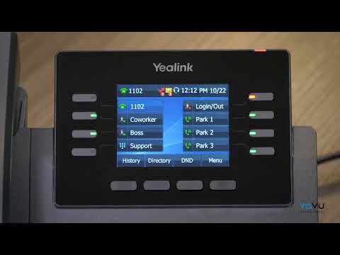 YOVU Office Phone   Yealink T44W Training