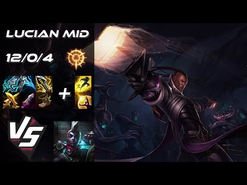 MID Lucian vs Ekko - NA Challenger Patch 14.16