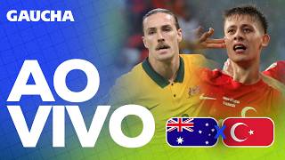 AO VIVO: AUSTRÁLIA 2x0 TURQUIA | GRUPO D - COPA DO MUNDO | 14/06/2026
