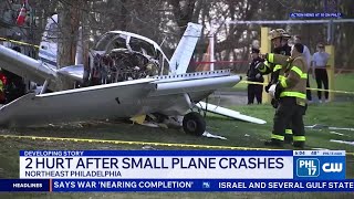 Two pilots injured after small plane crashes in Northeast Philadelphia  | PHL17 Morning News