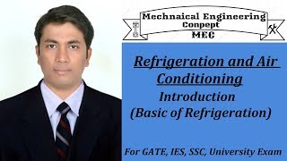 Refrigeration and Air Conditioning - Introduction (Basic of Refrigeration)