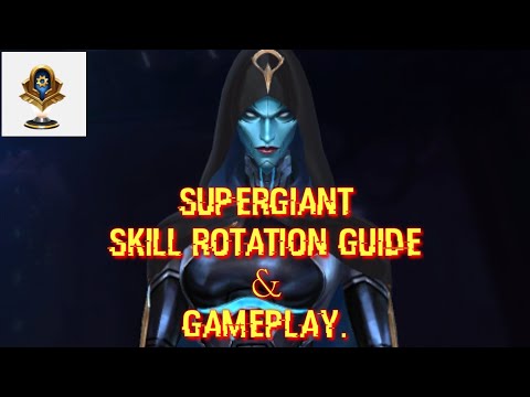 SUPERGIANT SKILL ROTATION GUIDE & ABX GAMEPLAY