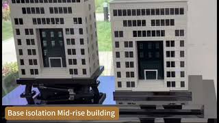 Testing Base Isolation in Mid-Rise and High-Rise Buildings: Shaking Test Reveals Surprising Results