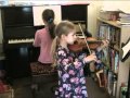 Walking in the air piano and violin duet 