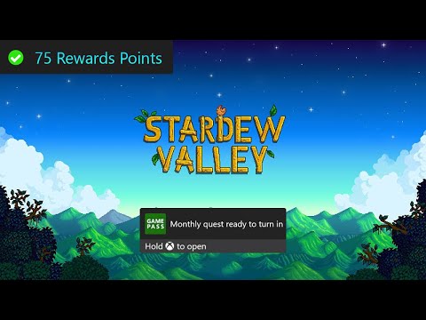 Stardew Valley Monthly Xbox Game Pass Quest Guide - Catch 1 Fish