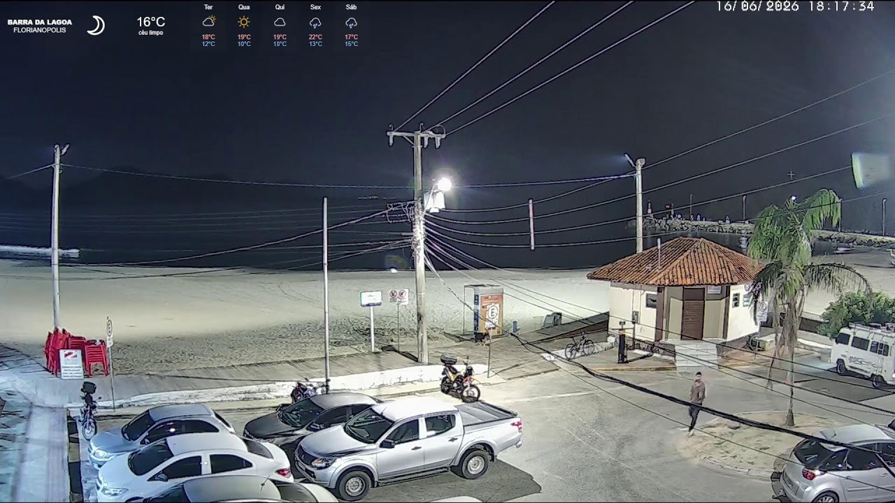 Live webcam view of Playa de Barra da Lagoa