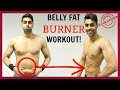 BELLY FAT BURNER WORKOUT AT HOME - FOR MEN & WOMEN