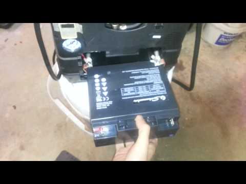 schumacher XP2260w - battery access and type