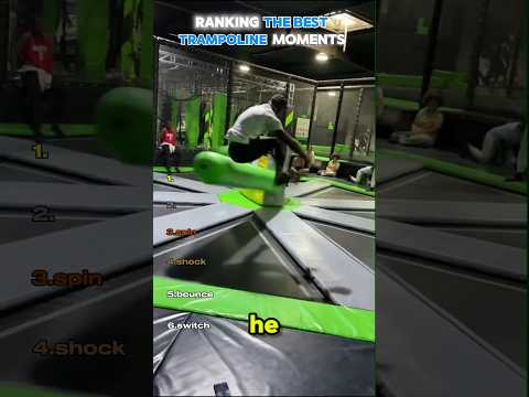 RANKING THE BEST TRAMPOLINE MOMENTS 🤸#usa