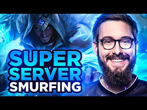 Bjergsen has been SMURFING on the CHINESE SUPER SERVER!!! (WORLDS BOOTCAMP)
