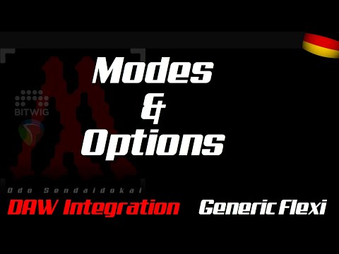 CONTROL: Generic Flexi - Modes & Options | Bitwig | Midi | DbM | DE