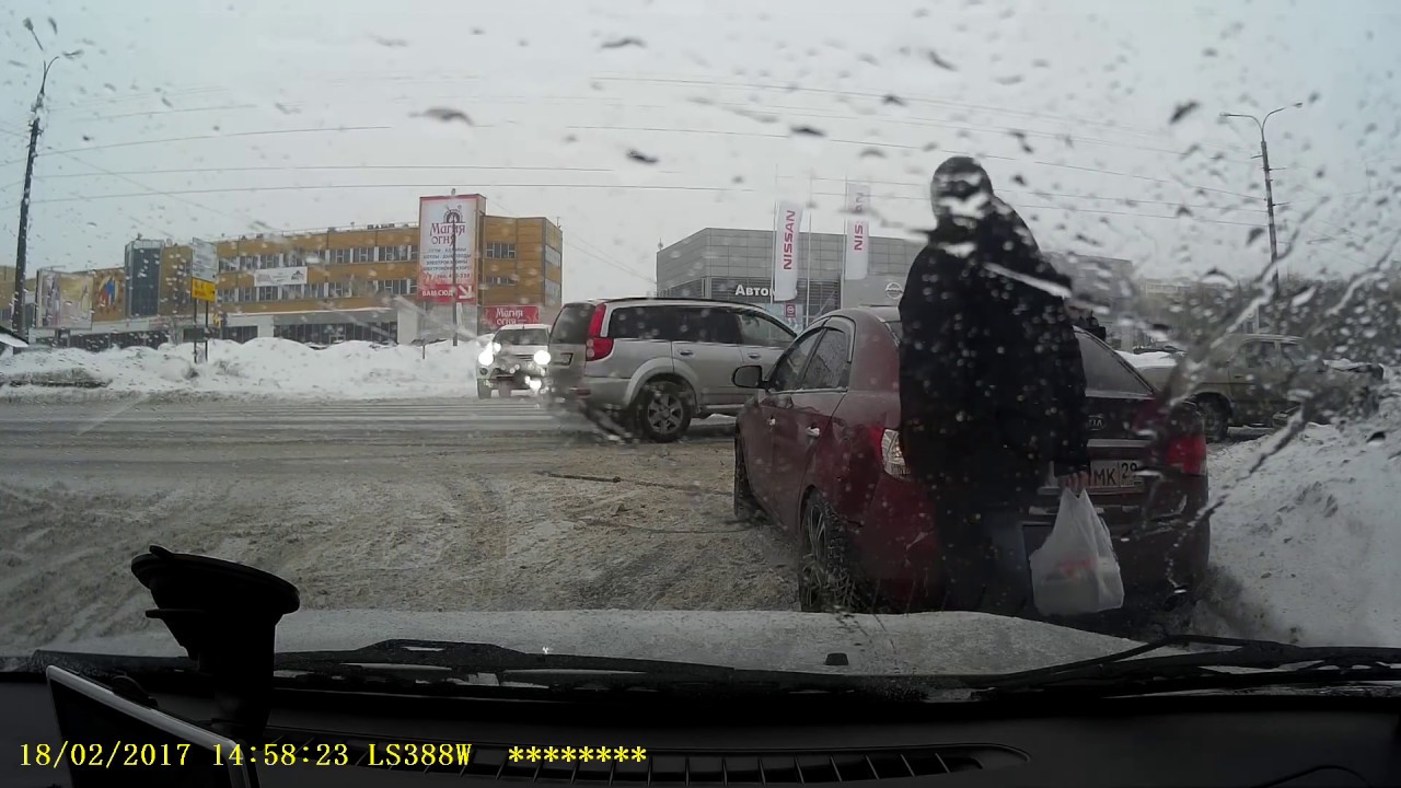 Тройное ДТП в Архангельске