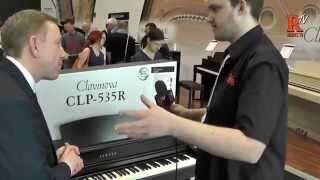 Video thumbnail for Yamaha Clavinova CLP535 Digital Piano Overview (Musikmesse 2015) by Reidys Home Of Music