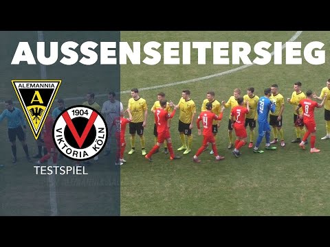 Regionalligist überrascht Drittligist | Alemannia Aachen – Viktoria Köln (Testspiel)