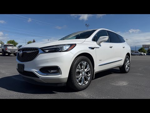 2019 Buick Enclave Avenir AWD in White Frost Tricoat for sale at North Star Chevrolet Buick GMC in Cranbrook, BC