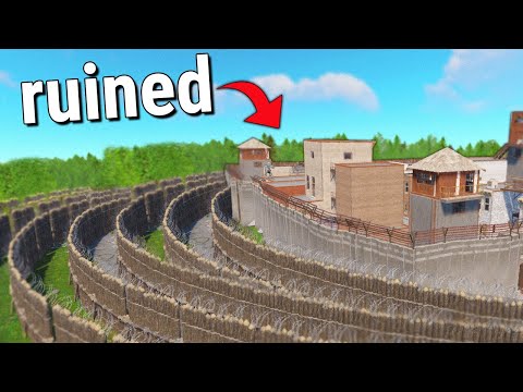 I Placed 1000 Walls Around Outpost