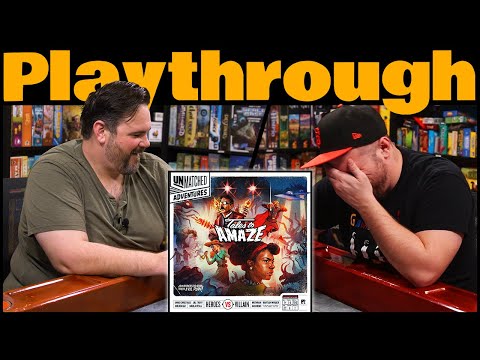 Unmatched Adventures Play Through | The Game Haus