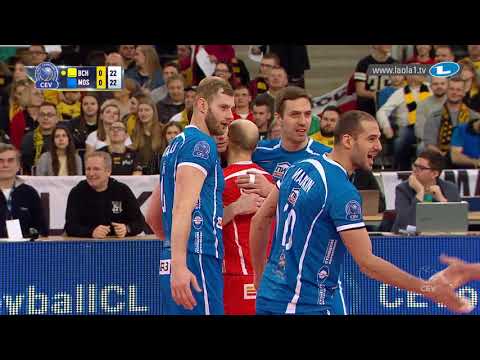 Impressive volleyball  by PGE Skra Bełchatów and Dinamo Moscow!