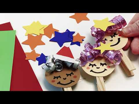 DIY I Basteln mit Kindern I Weihnachtsanstecker I Kindermuseum Junges Schloss, Stuttgart