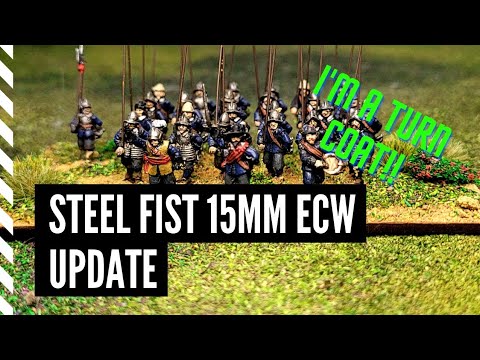 15mm steelfist miniatures for ECW pike and shotte update