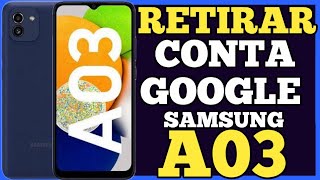 Desbloqueio CONTA GOOGLE Android 9, 10, 11 Samsung A03. #contagoogle #frpbypass#frp
